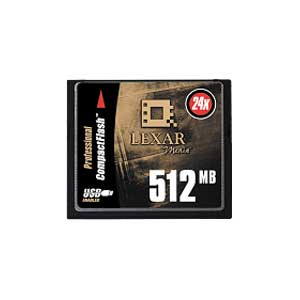LEXAR 512 Mb Compact Flash