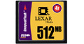 Lexar 512Mb 8X CF Card