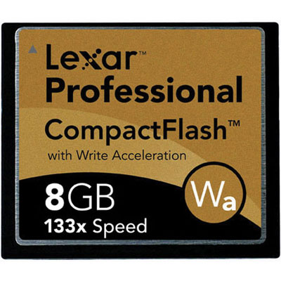 8GB 133x Professional Compact Flash