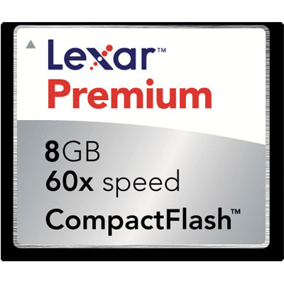 8GB 60X Premium Compact Flash Card