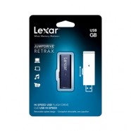 Lexar 8GB JumpDrive Retrax USB Flash Drive -