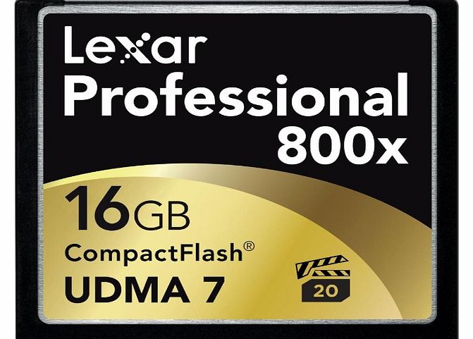 Lexar Compact Flash Professional UDMA7 memory card 16