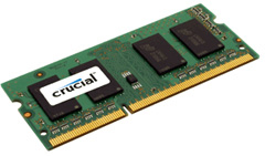 LEXAR Crucial Laptop Memory (RAM) - SODIMM DDR3