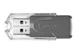 Lexar JumpDrive FireFly USB Flash Drive (Charcoal) - 8GB