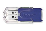 Lexar JumpDrive FireFly USB Flash Drive (Topaz) - 1GB