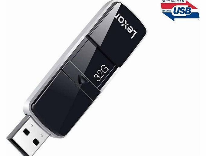 Lexar JumpDrive P10 - USB 3.0 flash drive - 32 GB