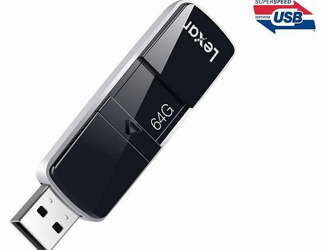 Lexar JumpDrive P10 - USB 3.0 flash drive - 64 GB