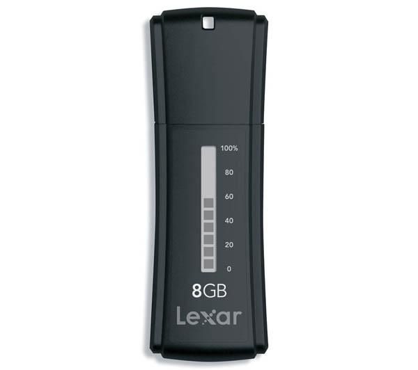 LEXAR JumpDrive Secure II Plus USB Key Flash Drive -