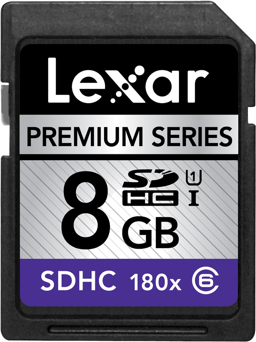 Lexar Premium 180x Secure Digital Card SDHC