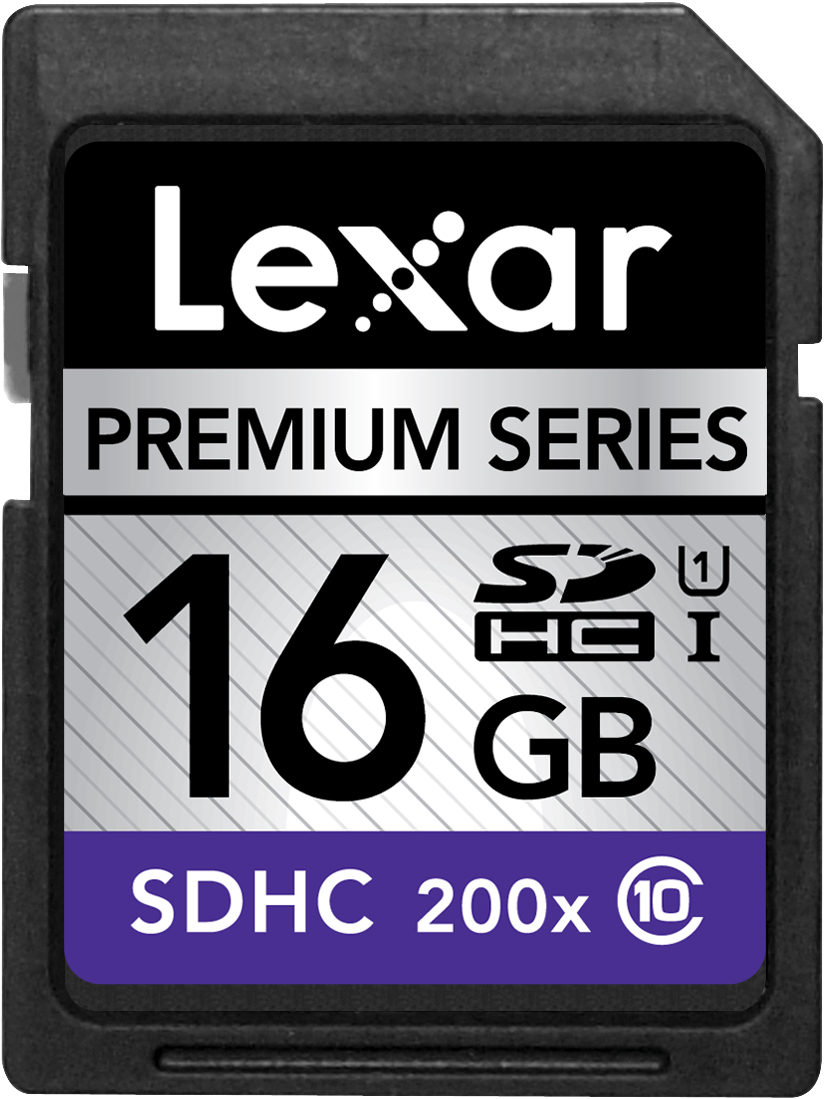 Lexar Premium 200x Secure Digital Card SDHC