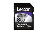 Lexar Premium II 60x Secure Digital Card (SDHC) CLASS 4 - 8GB