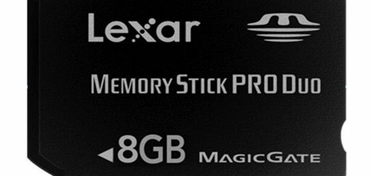 LEXAR Premium Memory Stick PRO Duo Media Card - 8 GB
