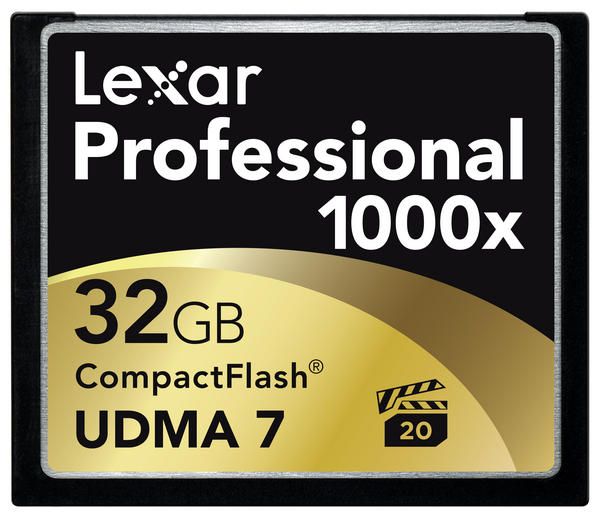 Professional 1000x Compact Flash Card - 32GB
