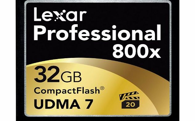 Professional 32GB 800X 120MB/s High Speed UDMA CompactFlash Memory Card