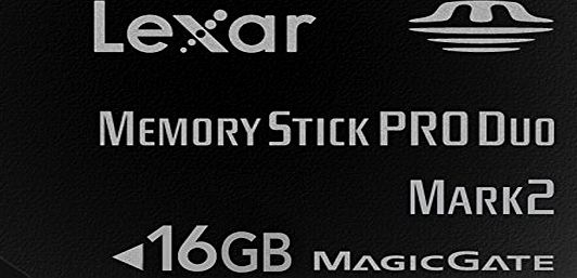Lexar Professional Premium Series 16GB Memory Stick PRO Duo Mobile Card - Black