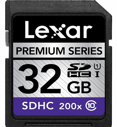 Lexar SDHC Premium Series - Flash memory card - 32 GB