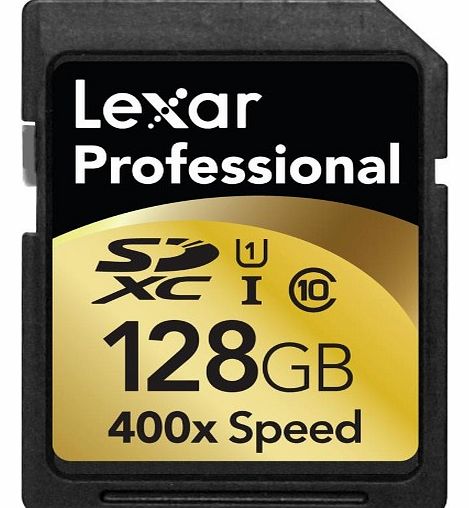 Lexar SDXC Flash memory card - 128 GB - Class 10