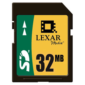 LEXAR Secure Digital 32Mb