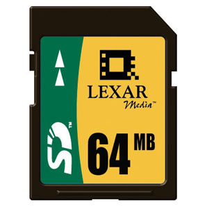LEXAR Secure Digital 64Mb