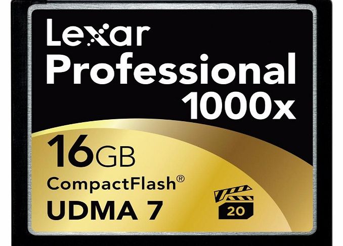 Lexar UDMA 7 CompactFlash Memory Card - 16 GB