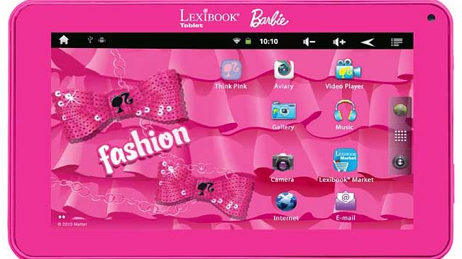 Lexibook 7 Inch Barbie Tablet - Pink