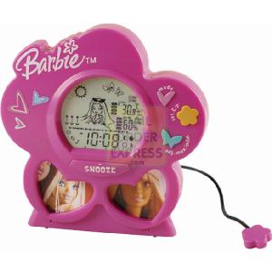 LEXIBOOK Barbie Photo Frame Clock