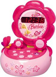 Barbie Real Electronic Alarm Clock