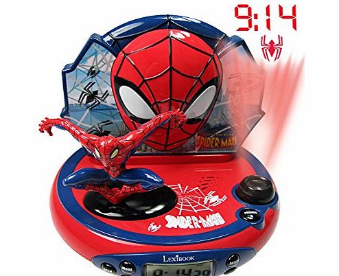 LEXIBOOK  Spiderman Clock Radio
