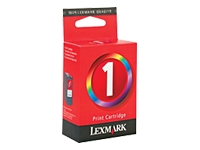 LEXMARK Cartridge No. 1 - Print cartridge - 1 x colour (cyan, magenta, yellow) - 200 pages