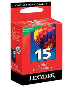 Lexmark No 15 Standard Yield Colour Ink