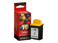 LEXMARK NO.19 COLOUR PRINT CARTRIDGE