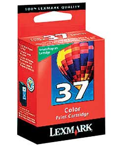 lexmark No 37 Standard Yield Colour Ink