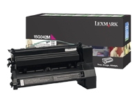 LEXMARK Toner cartridge - 1 x magenta - 15000 pages - LRP
