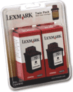 Lexmark Twin Pack No. 70 (2 x 12A1970E)