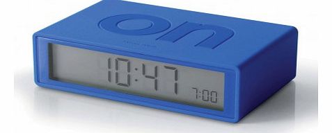 Lexon LCD Flip alarm Blue `One size