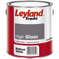 LEYLAND Gloss Brilliant White 2.5Ltr