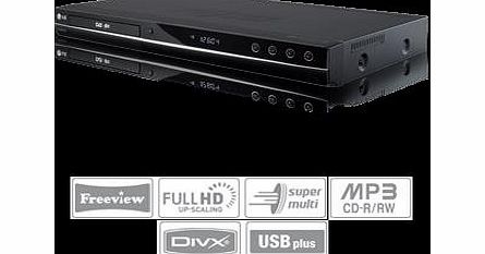 LG DRT389H Digital DVD Recorder & Player 1080p Full HD Up-Scaling with Freeview and DivX MP3 modes
