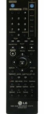 LG Remote Control for DVD / HDD RECORDER MODEL RH266