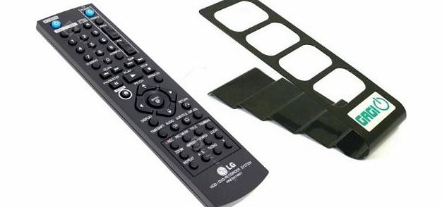 LG Electronics LG RH266 DVD Recorder Genuine Remote Control amp; Gagi Iron Metal Remote Control Stand