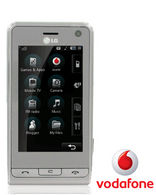 LG Viewty Lite Silver Vodafone SIMPLY PAY AS YOU TALK