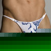 L`Homme Invisible Blue Twigs thong