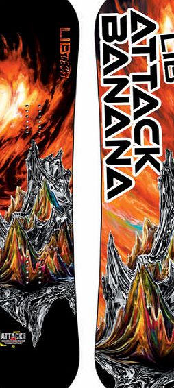 Lib Tech Mens Lib Tech Attack Banana Snowboard - Multi