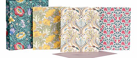 Liberty Art Nouveau Notecards, Pack of 16