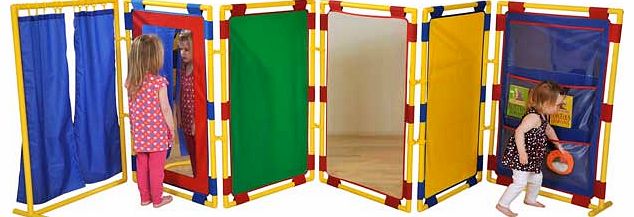 Liberty House Toys Outdoor 6 x Rectangular Activity Panels - L