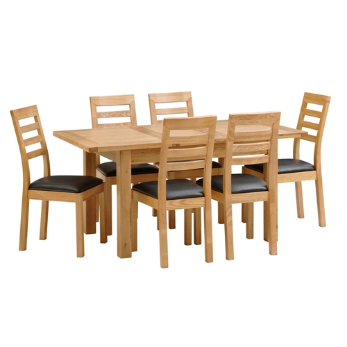 Liberty Oak Small Dining Set (x6 chairs) 1022.025