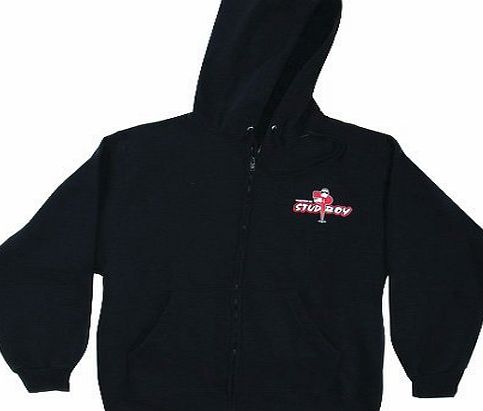 Liberty Stud Boy Black Zip Hoodie, Large 2492-01