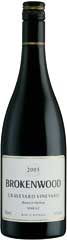 Liberty Wines (UK) Ltd Brokenwood Graveyard Vineyard Shiraz 2005 RED