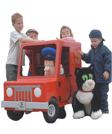 Licenced Cars POSTMAN PAT  Pedal Car