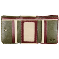 Lichfield Leather Medium Flap Over Purse