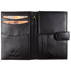 Lichfield Leather Travel Document Holder